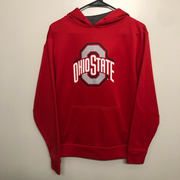 ohio state red hoodie
